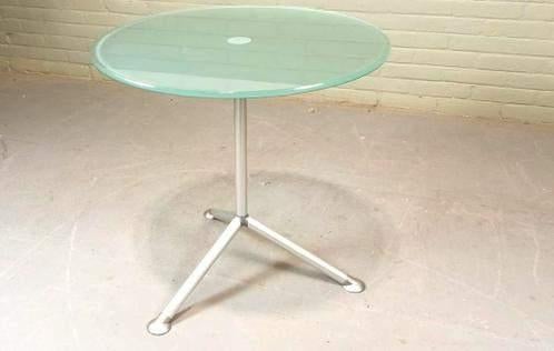 Postmodern Italiaans sidetable bijzettafel, Paolo Bistacchi, Ophalen, Tweedehands, Tweedehands, Glas