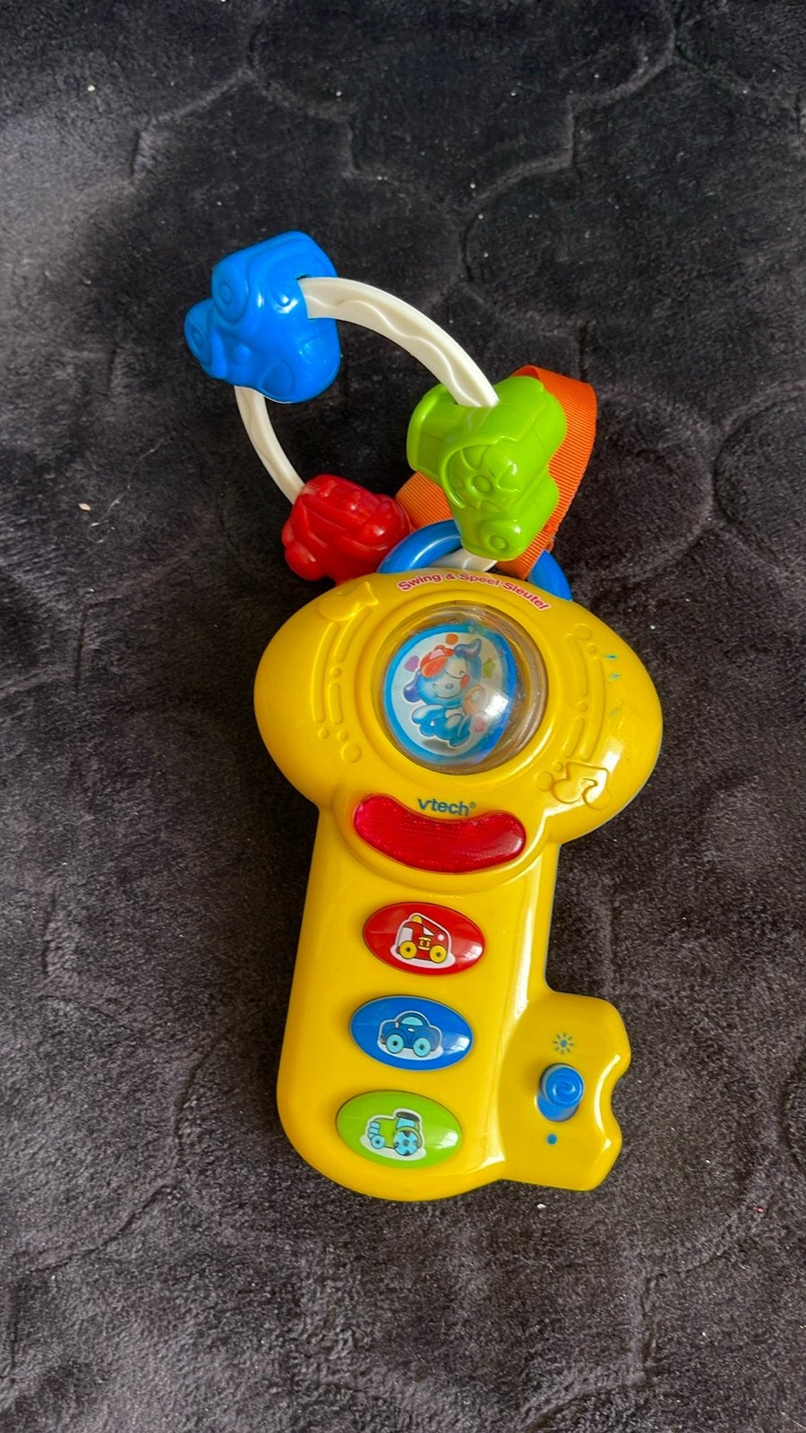 VTech Swing & Speel Sleutel Rammelaar Baby Speelgoed, Ophalen of Verzenden, Gebruikt, Rammelaar, Met geluid