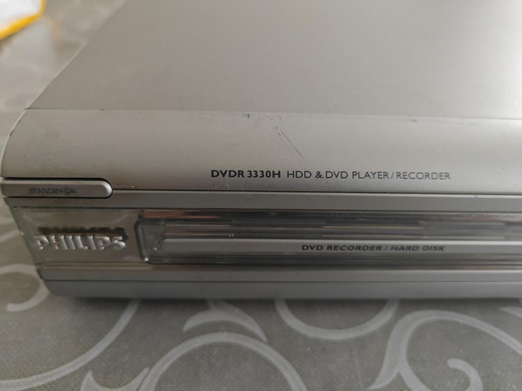 Philips DVDR3330H DVD Recorder/Speler met Harddisk, Philips, Gebruikt, Met harddisk, Dvd-recorder