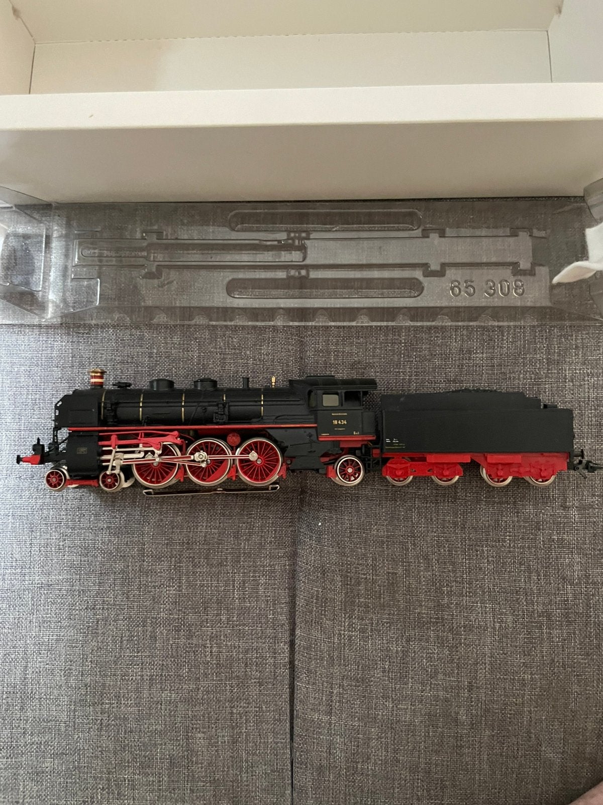 Märklin 3518 H0 Stoomlocomotief BR 18.4 Rheingold van de DRG, Hobby en Vrije tijd, Wisselstroom, Locomotief, Ophalen of Verzenden
