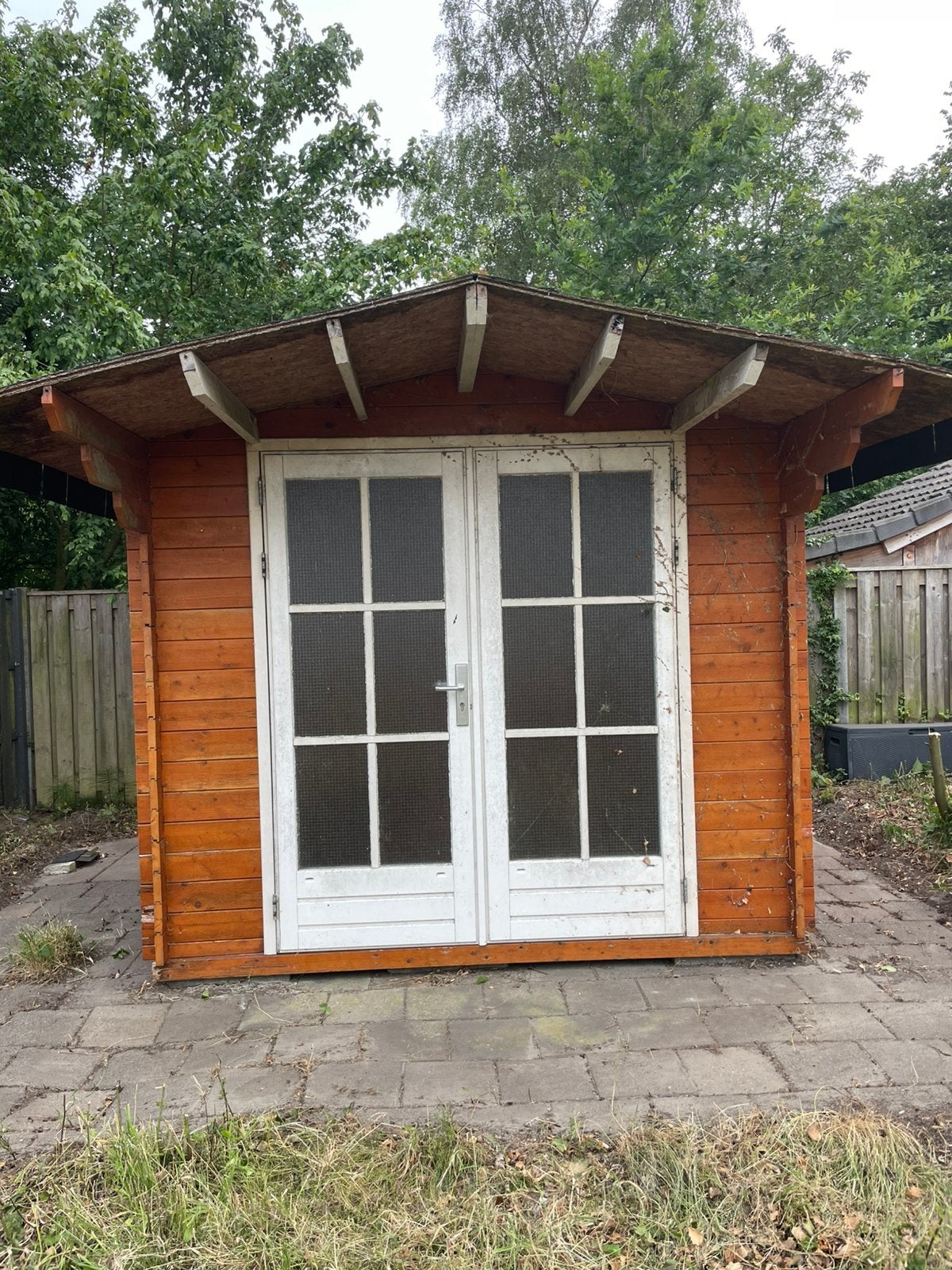 Tuinhuis, Tuin en Terras, Ophalen, 3 ramen of meer, 250 tot 500 cm, Schuur