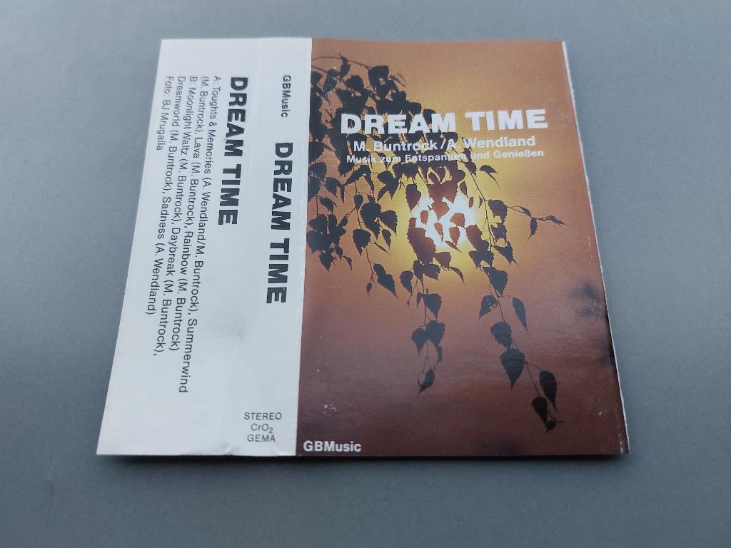 M. BUNTROCK & A. WENDLAND - DREAM TIME (MC), Cd's en Dvd's, Cassettebandjes, 1 bandje, Ophalen of Verzenden, Zo goed als nieuw