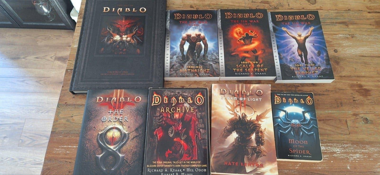 Diablo Boeken Collectie - Diverse Titels en Condities, Boeken, Ophalen of Verzenden, Gelezen, Richard A. Knaak, Nate Kenyon, Micky Neilson, Robert B. Marks