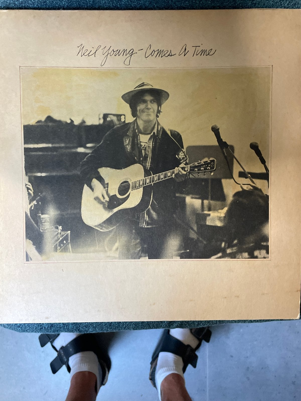 Neil Young - Comes A Time LP (1978), LP, Gebruikt, Originele persing, Ophalen of Verzenden