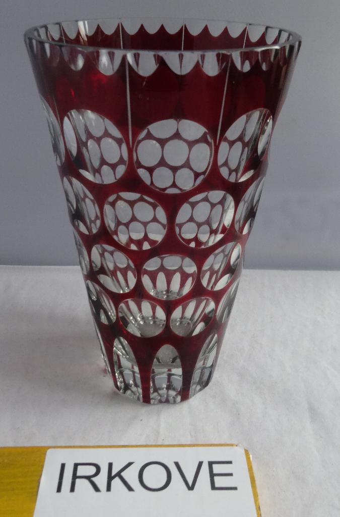 BOHEEMS KRISTAL * Moderne Vaas *, Verzenden