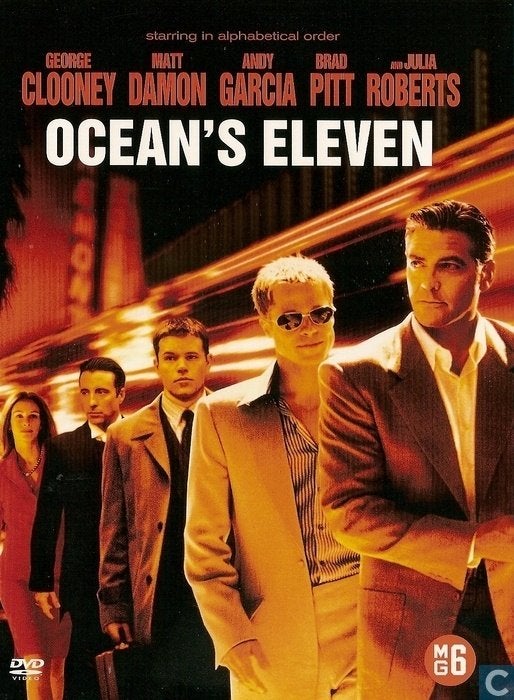 DVD - Ocean's Eleven, Vanaf 6 jaar, Ophalen of Verzenden, Gebruikt