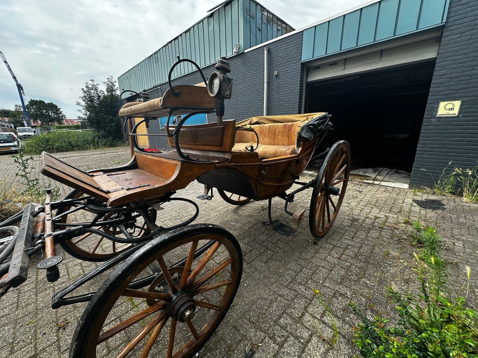 Duitse Barouche rijtuig, Gebruikt, Overige typen, Paard