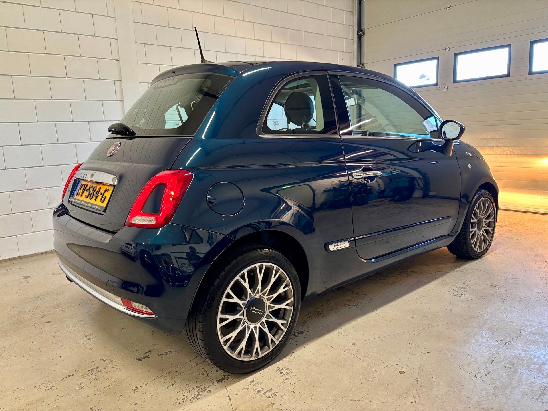 Fiat 500 0.9 TwinAir Turbo Lounge Bj.16|Panodak|Airco|Navi|1, Voorwielaandrijving, Dealer onderhouden, Stof, Gebruikt