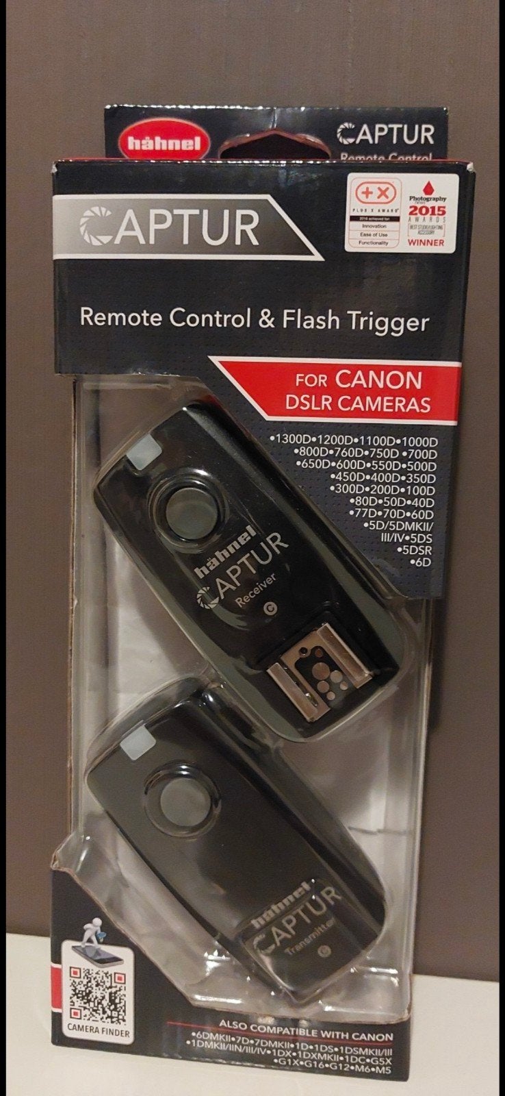 Hähnel Captur Remote Control & Flash Trigger voor Canon, Canon, Nieuw, Ophalen of Verzenden, Draadloos