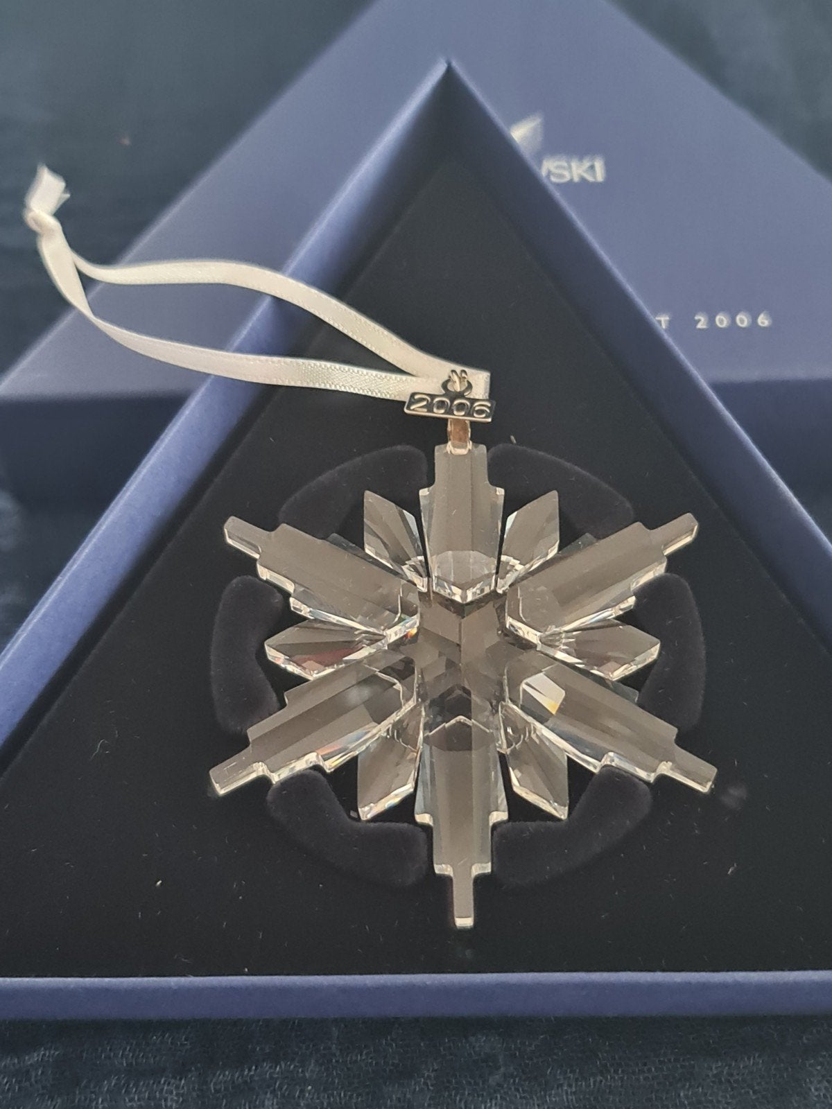 Swarovski Kerstster 2006 groot, Ophalen of Verzenden, Zo goed als nieuw, Figuurtje