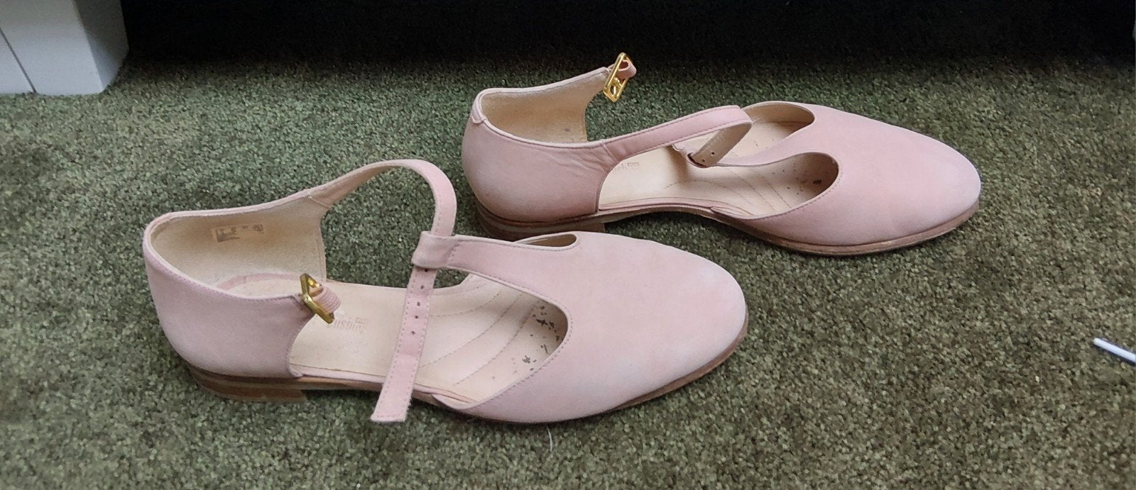 Clarks roze maat 41 in uitstekende staat !, Roze, Clarks, Gedragen, Sandalen of Muiltjes