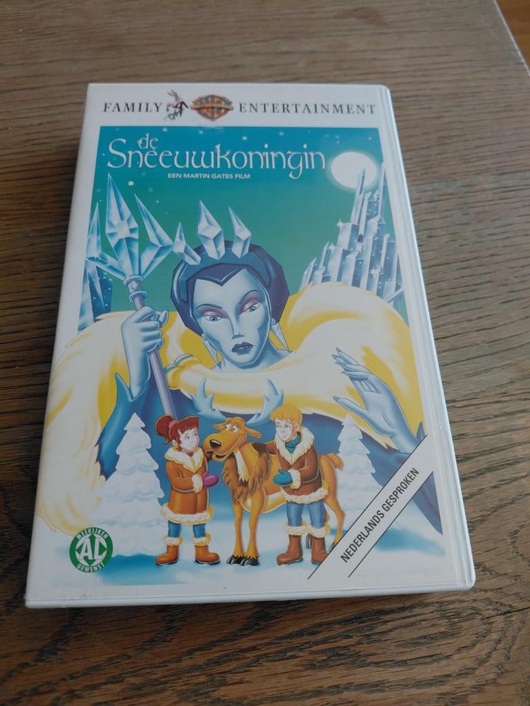 De Sneeuwkoningin Videoband., Cd's en Dvd's, VHS | Kinderen en Jeugd, Gebruikt, Alle leeftijden, Ophalen of Verzenden