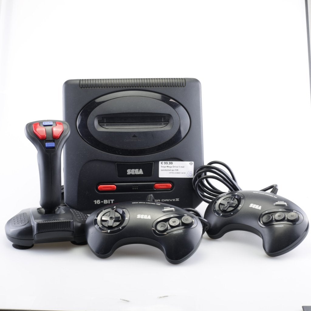 Sega Mega Drive II met quickshot qs-135, Sega, Gebruikt, Support@sega.com, SEGA Corporation
1-1-1 Nishi-Shinagawa
Shinagawa-ku, Tokyo 141-0033
Japan