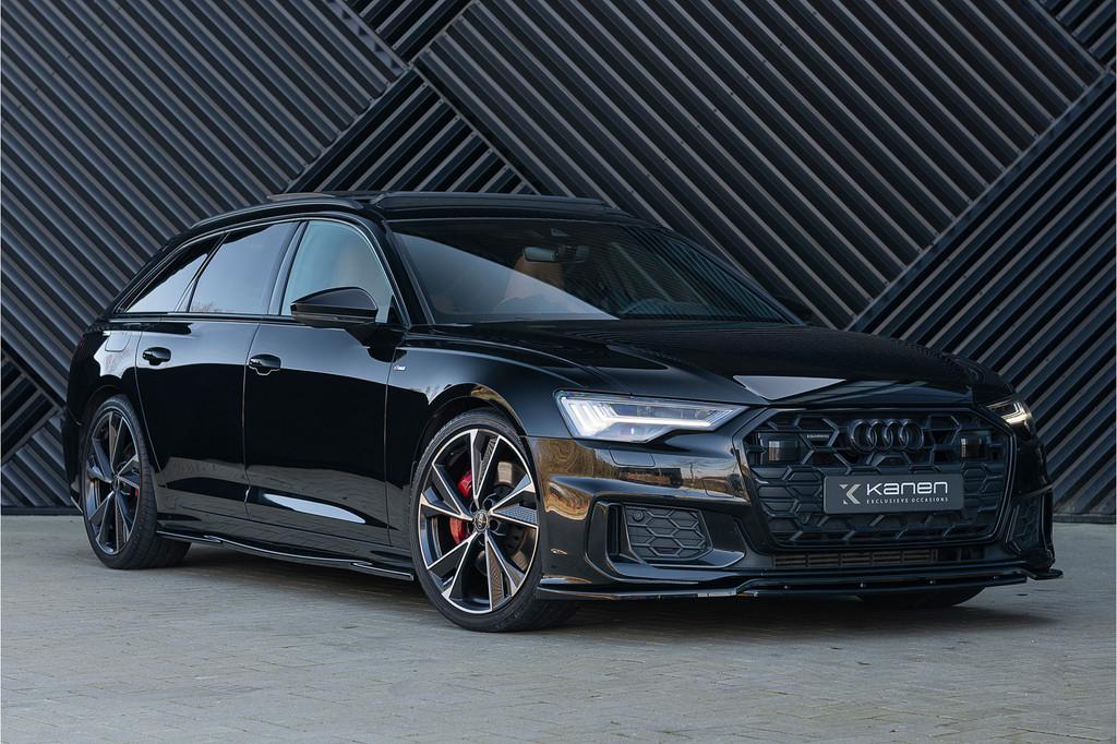 Audi A6 Avant 55 TFSI e quattro S-Line ACC Pano RS Zetel Mem, Automaat, Gebruikt, 4 cilinders, Zwart