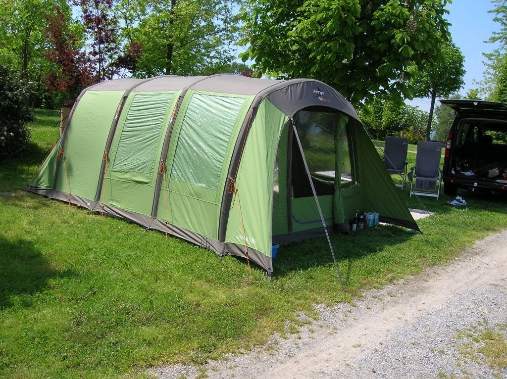 Tent opblaasbaar Vango, Caravans en Kamperen, Tenten, Ophalen, Gebruikt, Tot en met 4