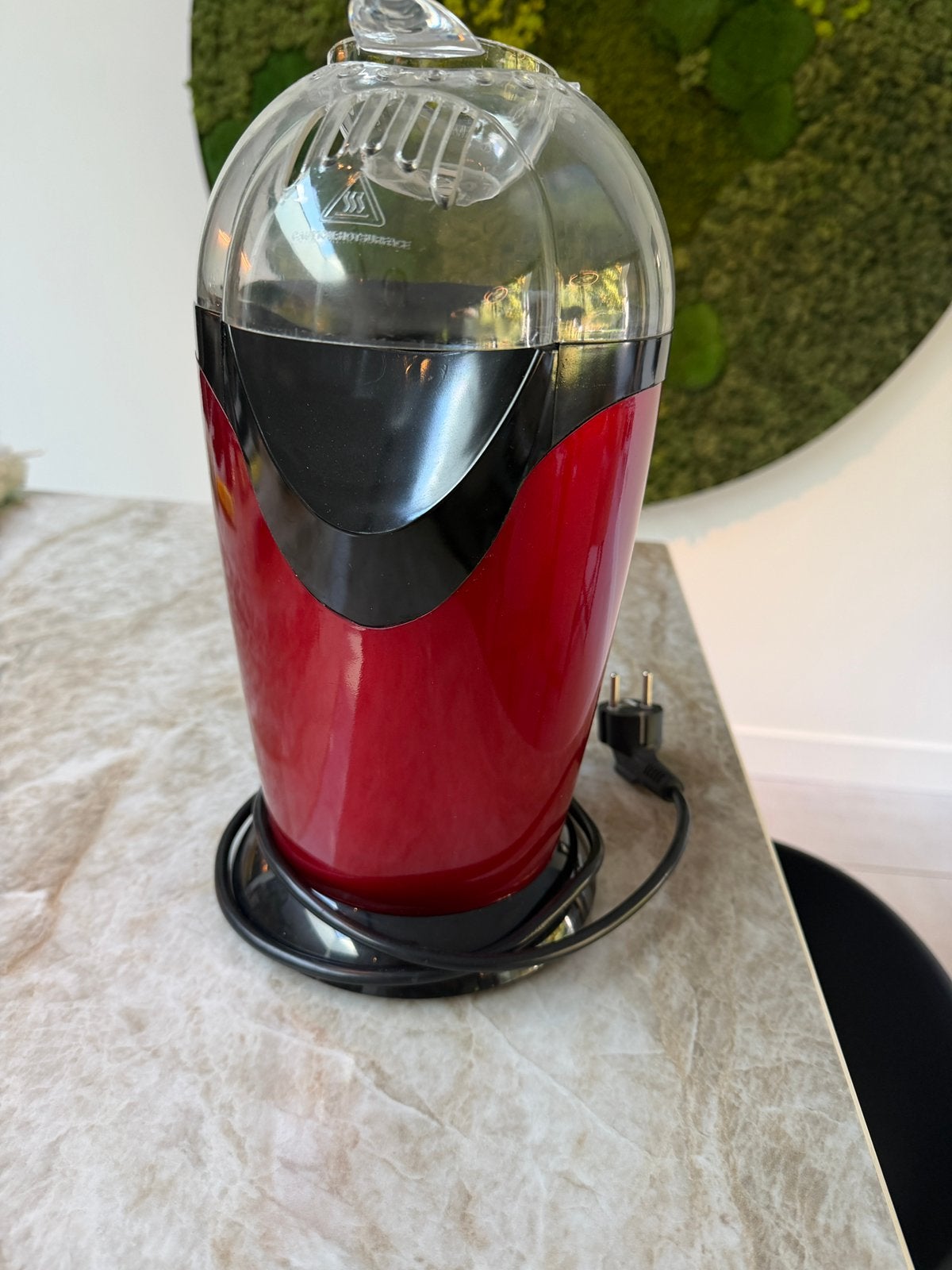 Proline popcornmaker, Overige typen, Ophalen of Verzenden, Zo goed als nieuw, Rood