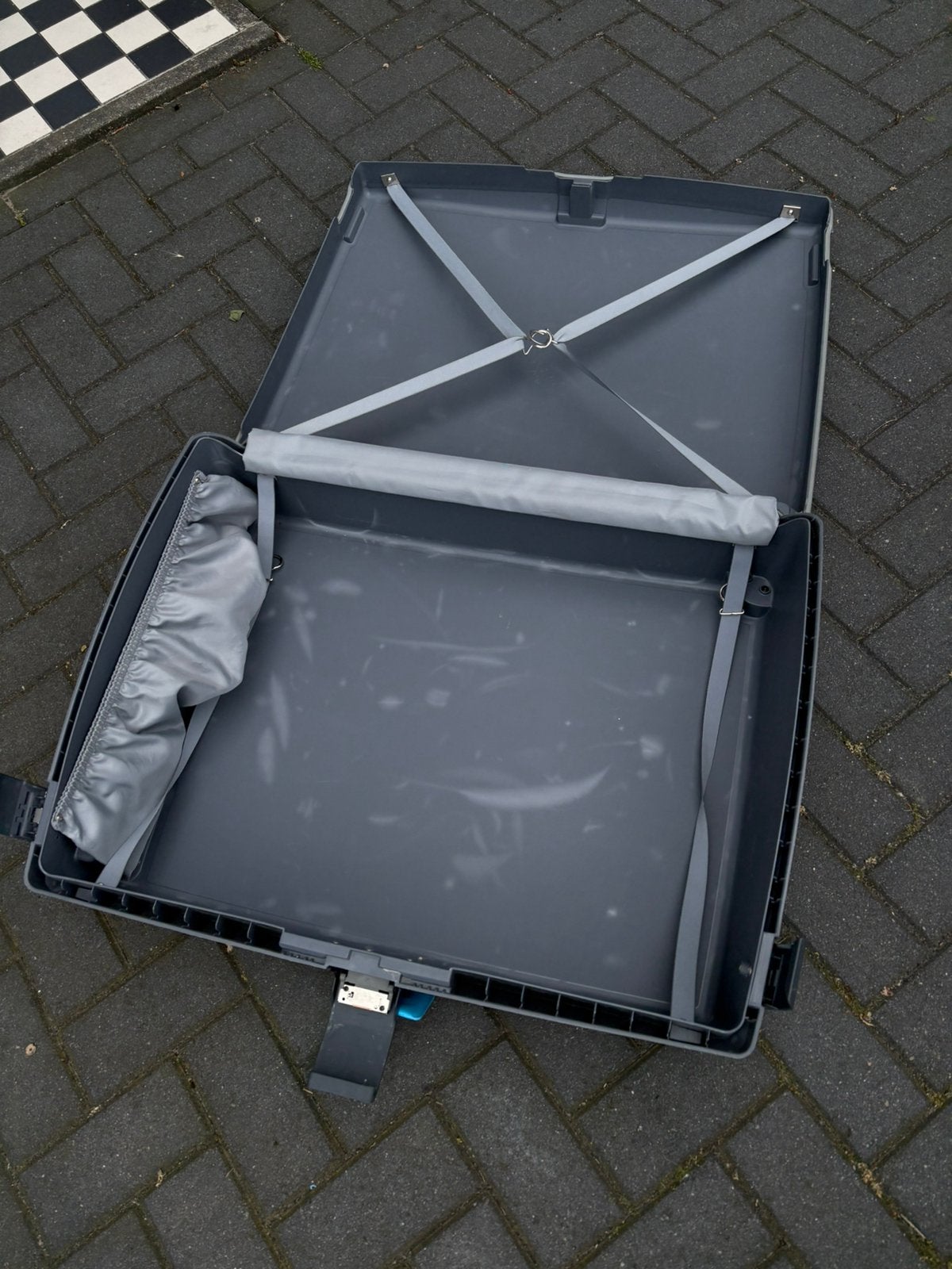 Grote reis koffer, Ophalen, Gebruikt