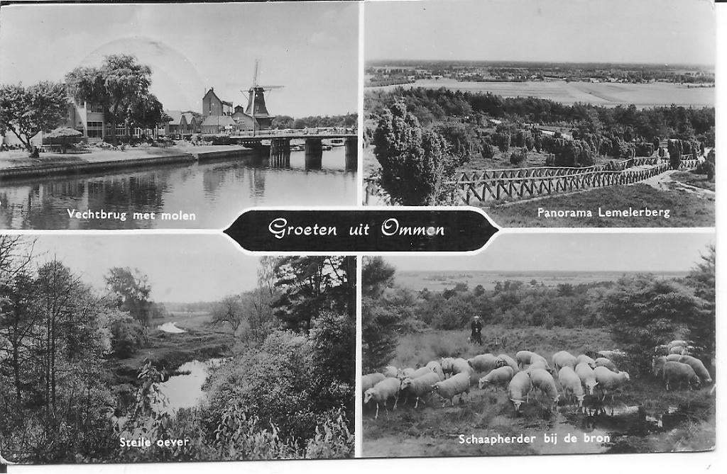 Groeten uit Ommen., Verzamelen, Ophalen of Verzenden, 1960 tot 1980, Gelopen, Overijssel