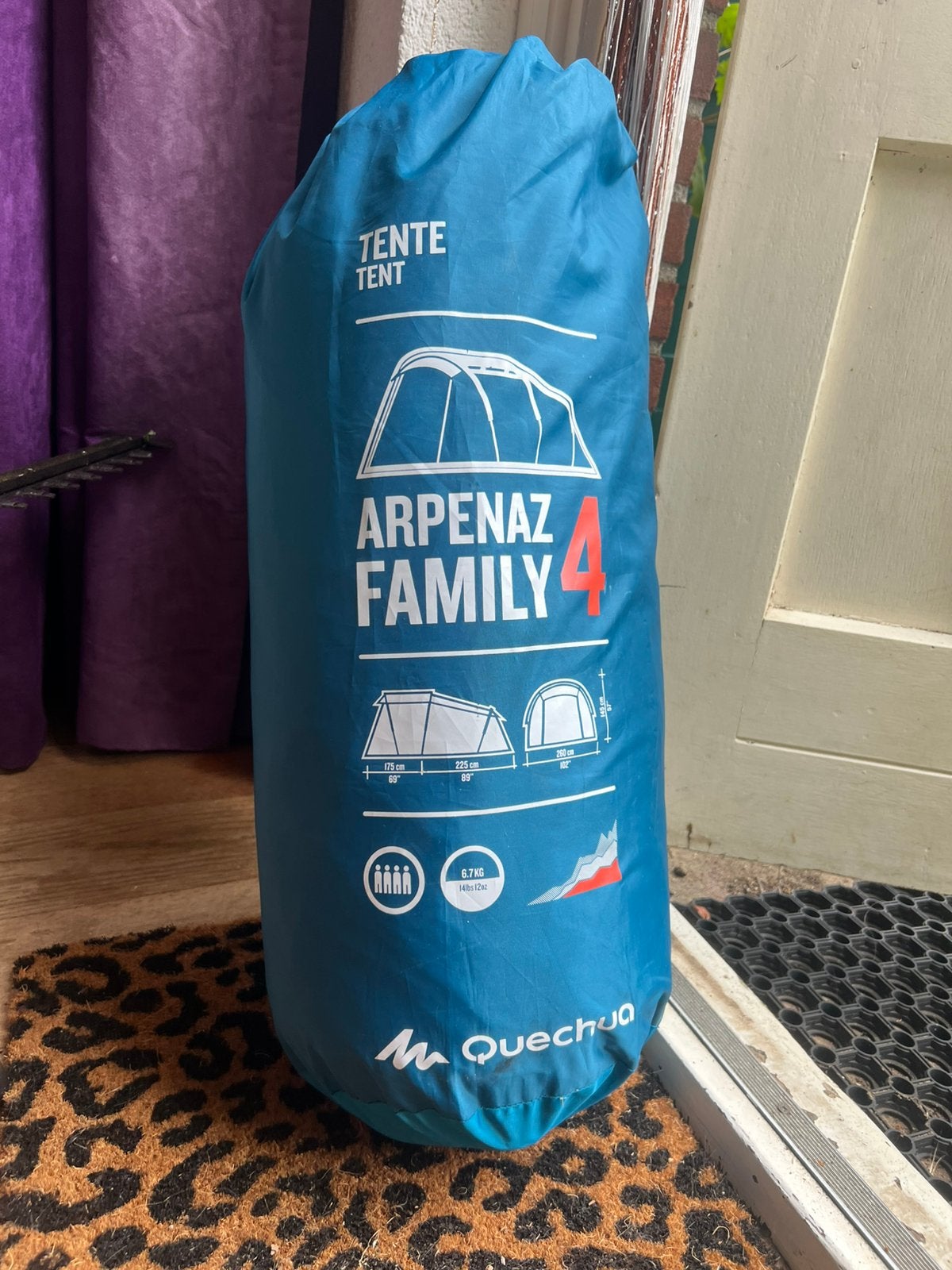 Arpenaz 4 tent, Ophalen of Verzenden, Gebruikt, Tot en met 4