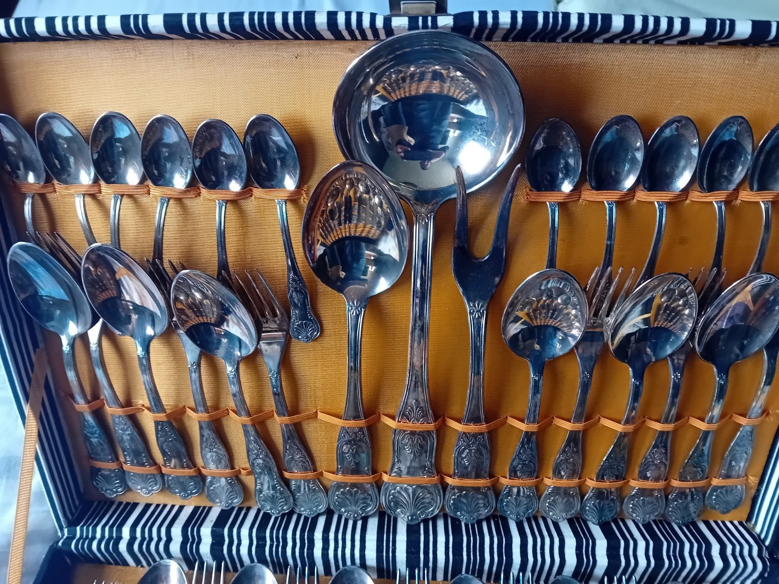 Vintage Bestekset Super Inox - 72-delig in Koffer, Ophalen