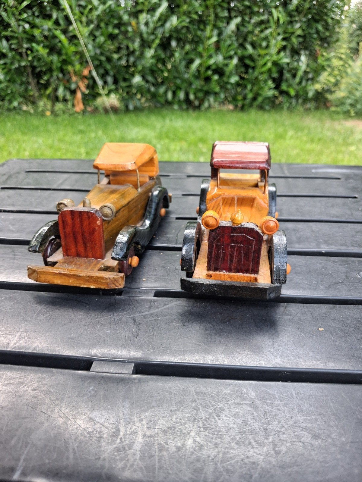 Houten auto's, Kinderen en Baby's, Speelgoed | Houten speelgoed, Ophalen of Verzenden, Gebruikt