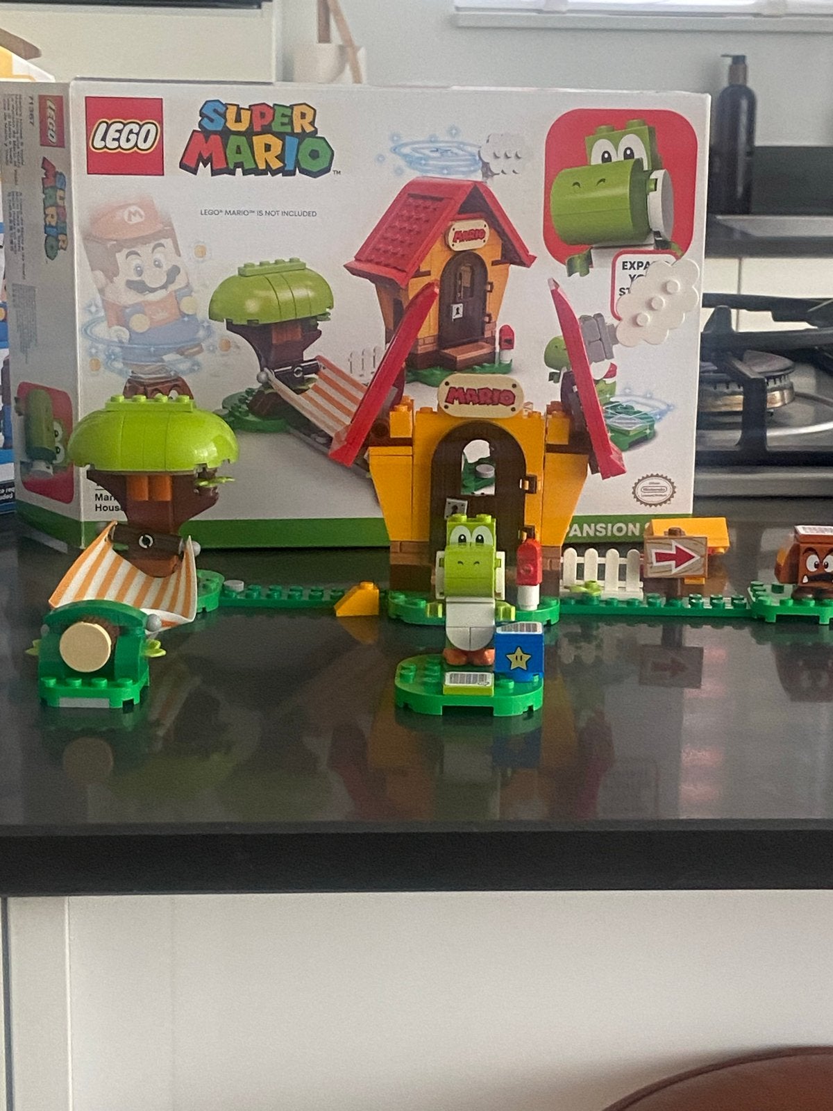 LEGO Super Mario 71367 Mario's Huis & Yoshi Uitbreidingsset, Ophalen of Verzenden, Zo goed als nieuw
