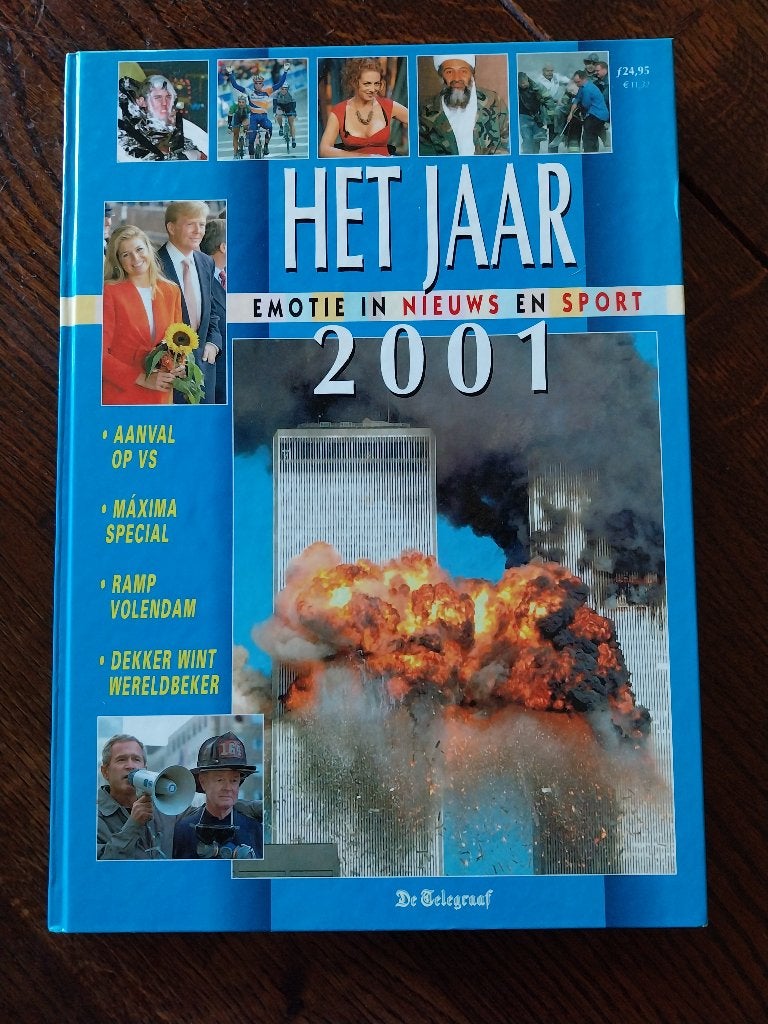 Jaarboek Telegraaf 2001, Ophalen of Verzenden, Nieuw