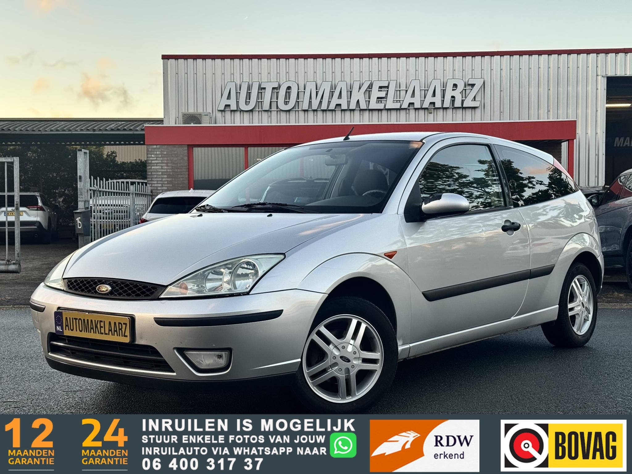 Ford Focus 1.6-16V Trend NAP AIRCO, Auto's, Gebruikt, 4 cilinders, 1054 kg, 49 €/maand
