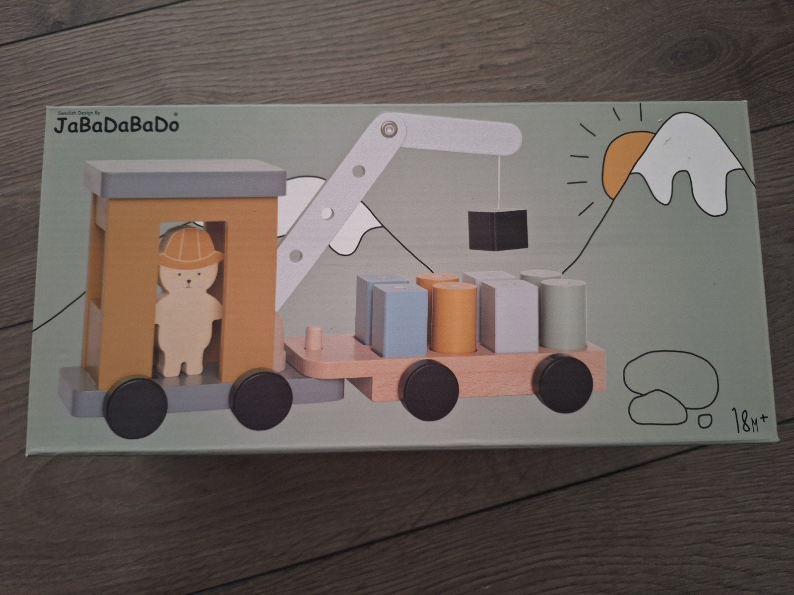 JaBaDaBaDo magnetische kraanwagen, zo goed als nieuw, Ophalen of Verzenden, Zo goed als nieuw