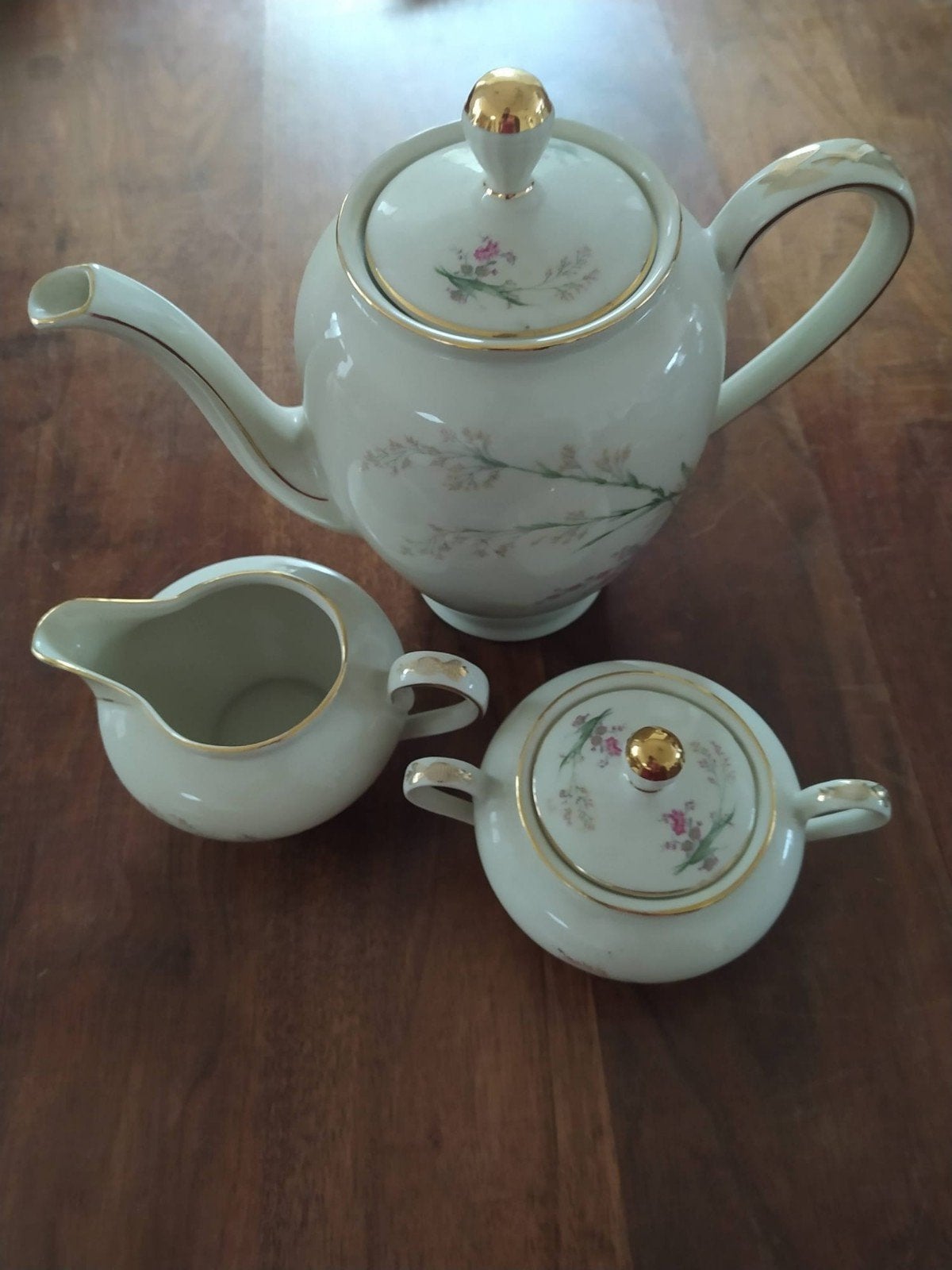 Vintage servies, Ophalen
