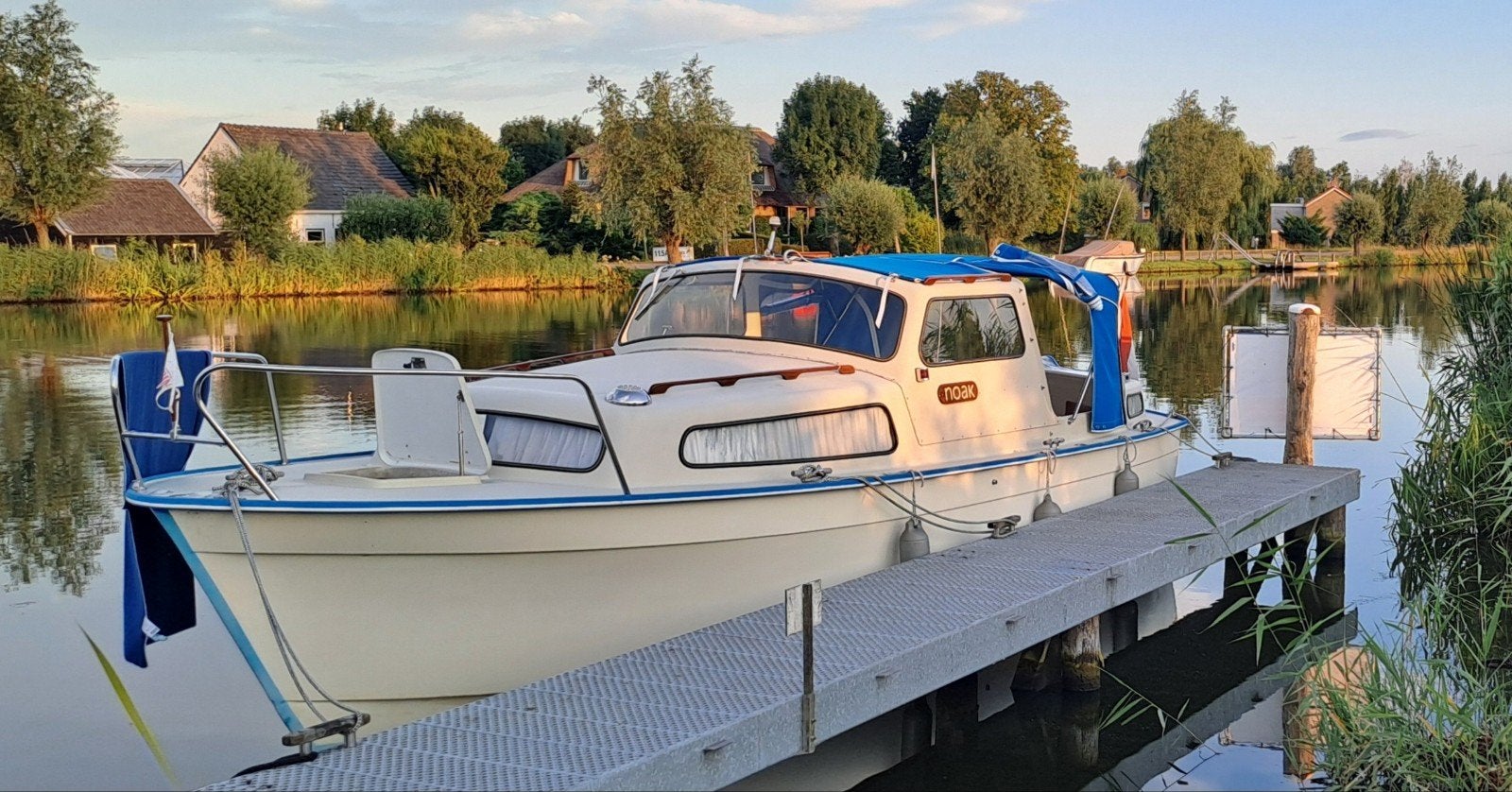 Leuke retro polyester boot te koop !  Nette Albin 25 ..., Watersport en Boten, Motorboten en Motorjachten, Ophalen, Polyester