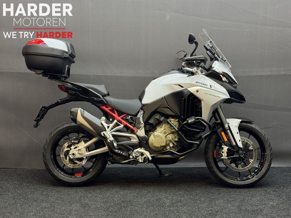 DUCATI Multistrada V4 S/BOMVOL/TOPSTAAT/GARANTIE!, Motoren, DUCATI, 4 cilinders, Motorrijbewijs A, Bedrijf