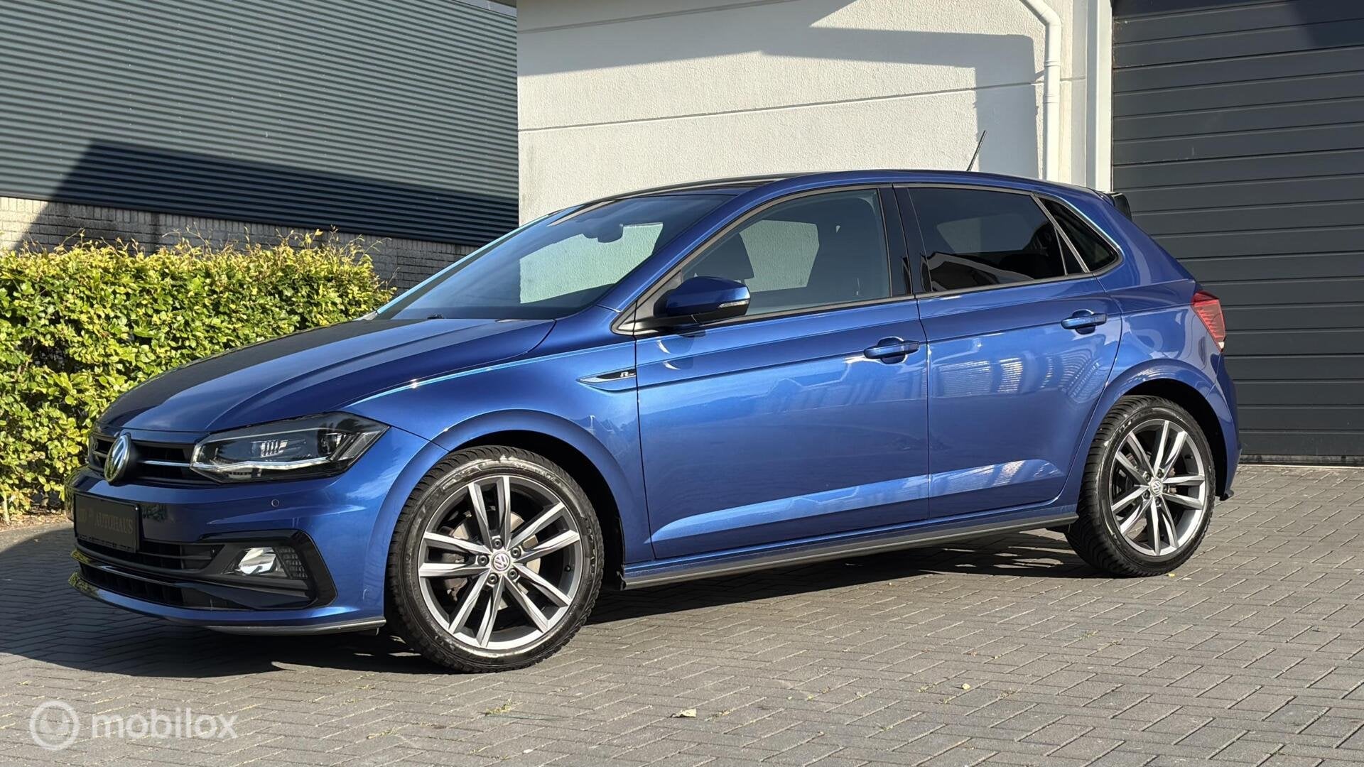 Volkswagen Polo 1.0 TSI DSG 116pk R-Line Virtual Display, Gebruikt, Euro 6, Blauw, 116 pk