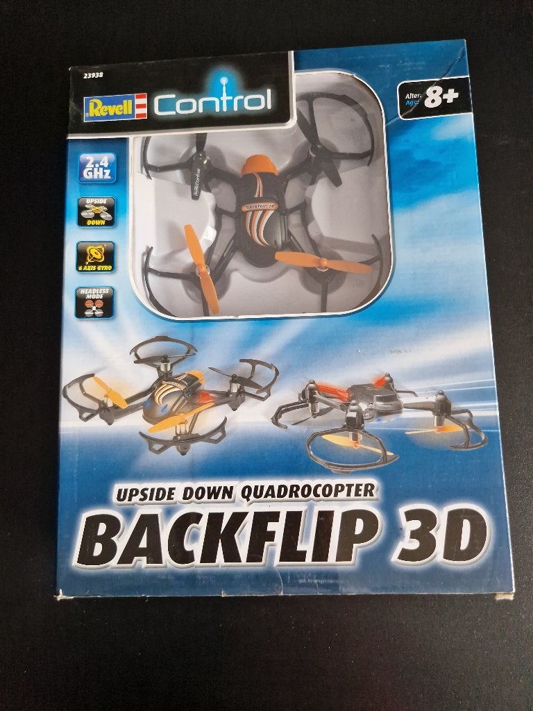 REVELL Upside Down QuadRocopter Back Flip 3 D Nieuw in doos, Ophalen of Verzenden, Nieuw, Speelgoeddrone, Geen camera