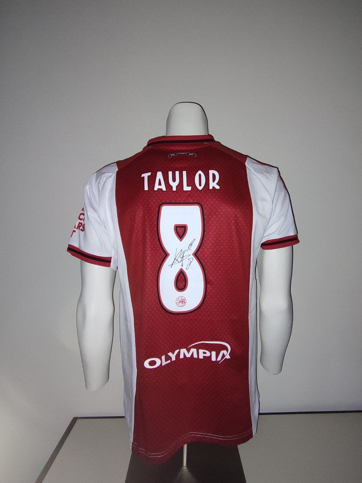 Kenneth Taylor gesigneerd Ajax shirt met certificaat, Ophalen of Verzenden