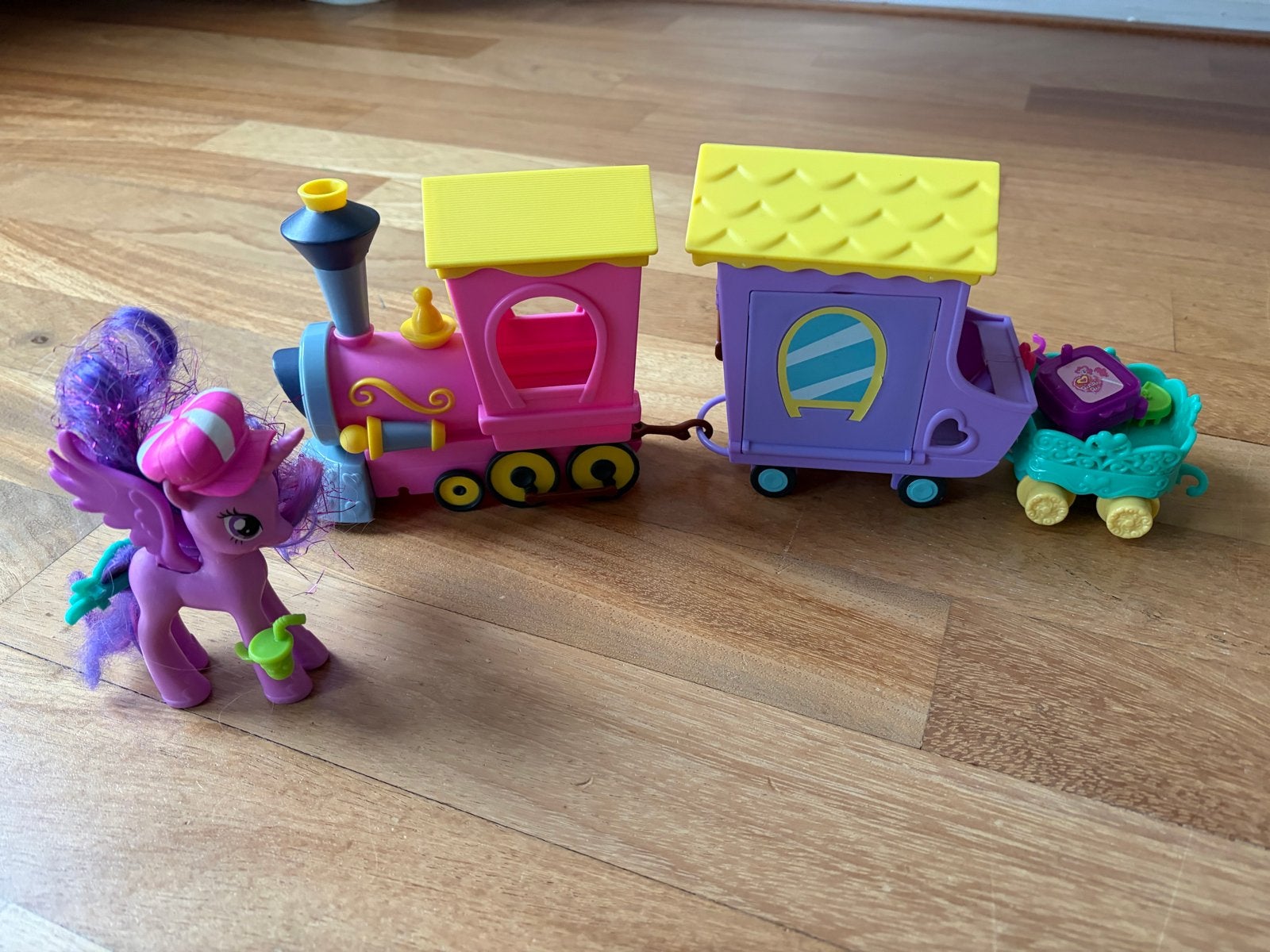 My Little Pony Trein met Twilight Sparkle, Ophalen of Verzenden, Gebruikt, Meisje