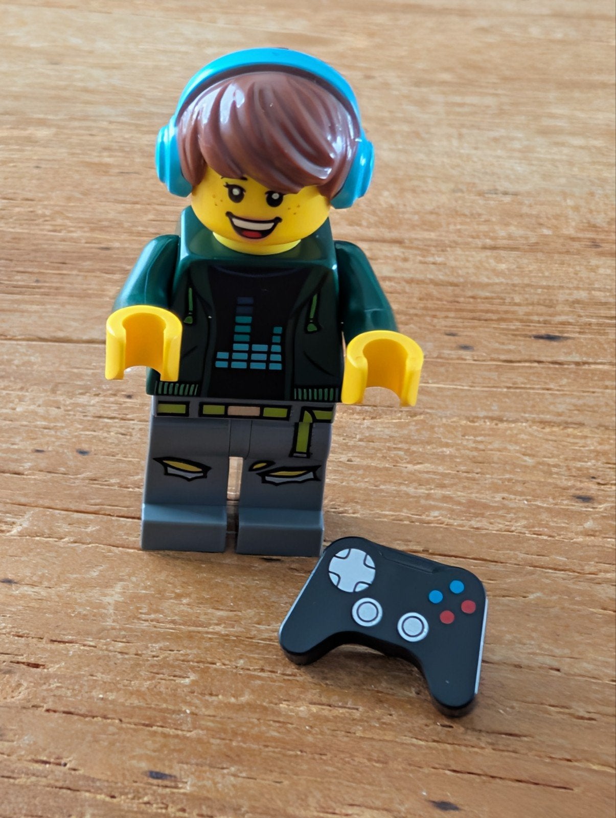 Lego Minifigures gamer met accessoire, Ophalen of Verzenden, Zo goed als nieuw, Minifiguur, Lego