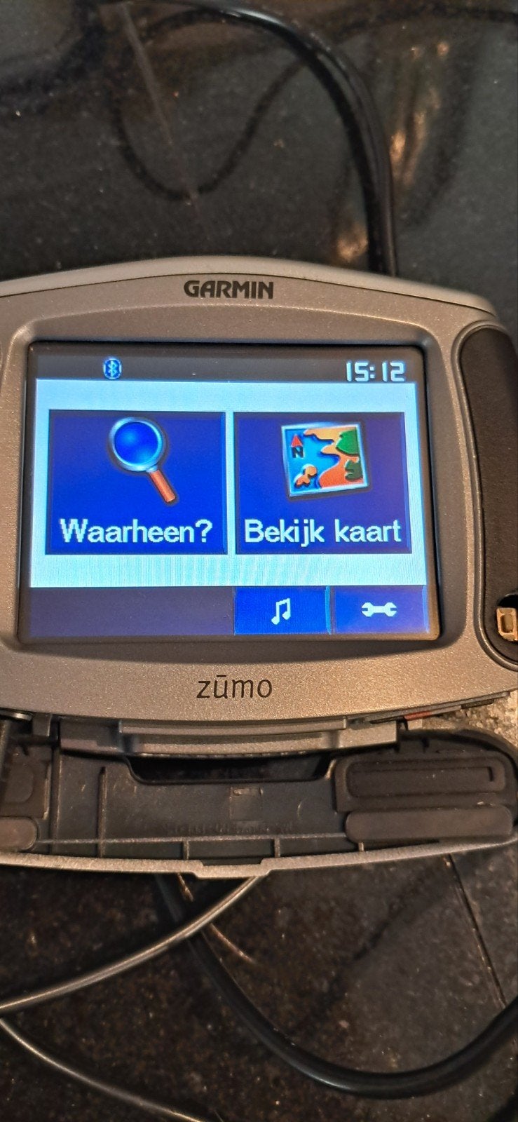 Garmin Zumo navigatiesysteem met accessoires, Ophalen, Gebruikt