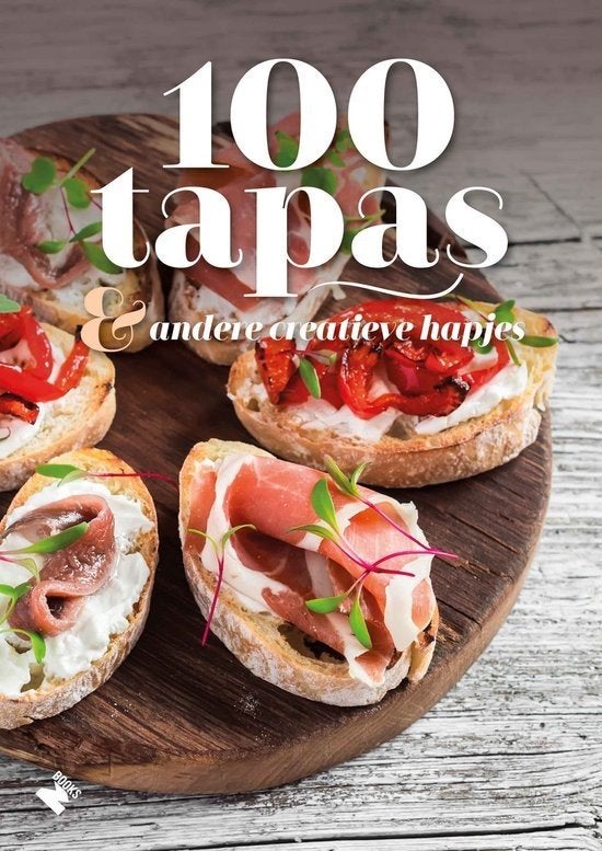 100 tapas & andere creatieve hapjes, Verzenden, Zo goed als nieuw