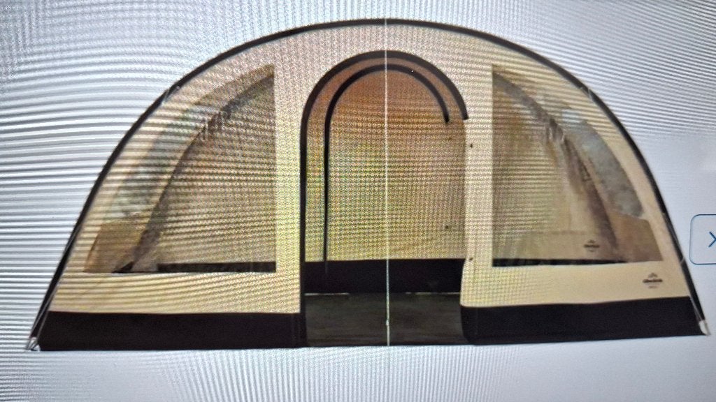 Voorwand en hor voor Obelink tent familia 5, Ophalen, Nieuw