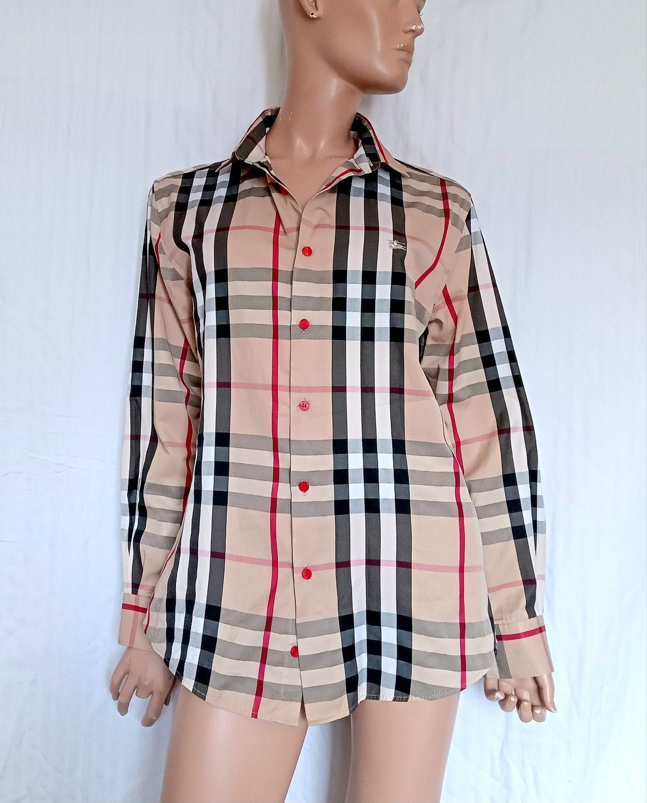 BURBERRY Blouse , Maat M, Ophalen of Verzenden, Zo goed als nieuw, Maat 38/40 (M), Overige kleuren