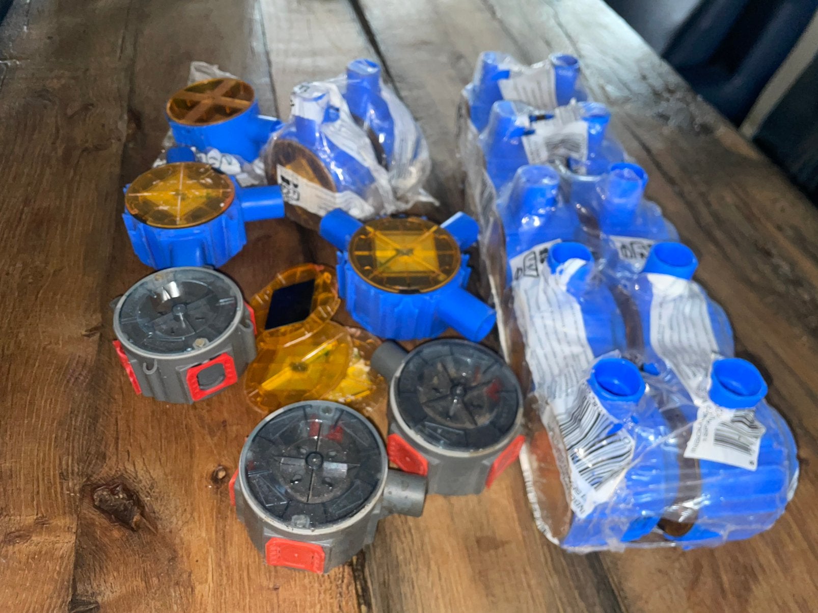 18X elektra inbouwdozen, Ophalen, Zo goed als nieuw, ABB, Overige typen