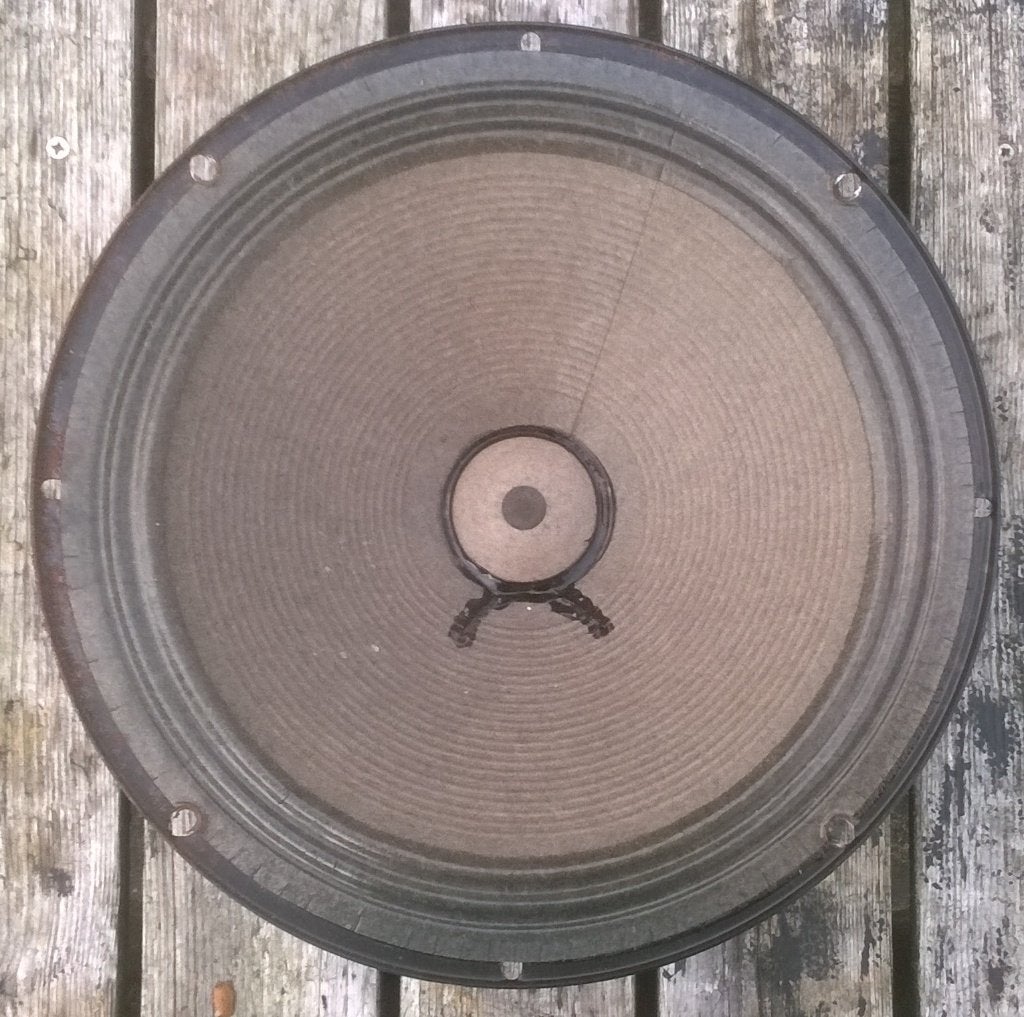 Woofer 12 inch 125 - 250 Watt 16 Ohm, Eminence 121638G, Overige merken, Gebruikt, 120 tot 150 watt, Overige typen