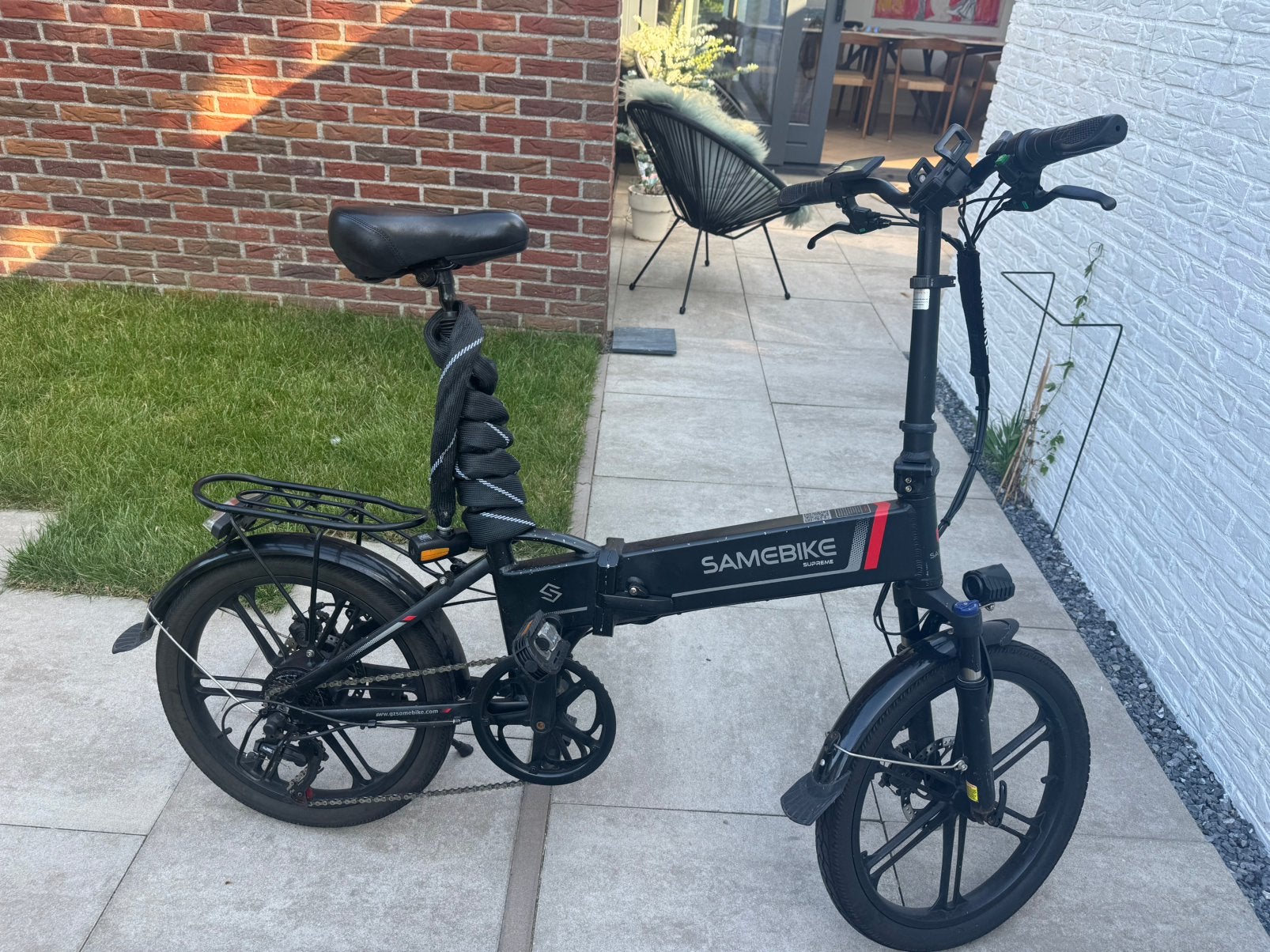 Sambike ebike (vouwfiets), Ophalen, 20 inch of meer, Gebruikt, Versnellingen