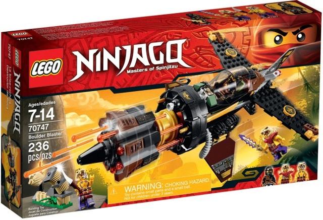 LEGO 70747 Boulder Blaster - Rotsblokblaster, Lego, Ophalen of Verzenden, Zo goed als nieuw, Ninjago