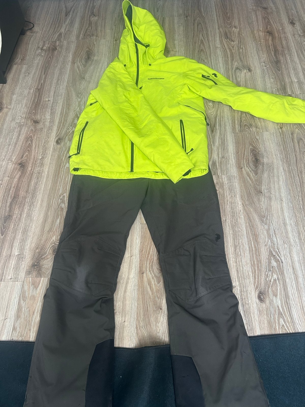Peak Performance ski-jas en skibroek set, Ophalen of Verzenden, Gedragen, Maat 52/54 (L), Pak