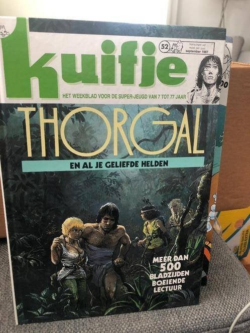 Kuifje weekblad bundeling 52 hardcover k5 thorgal, Boeken, Eén stripboek, Ophalen of Verzenden, Zo goed als nieuw