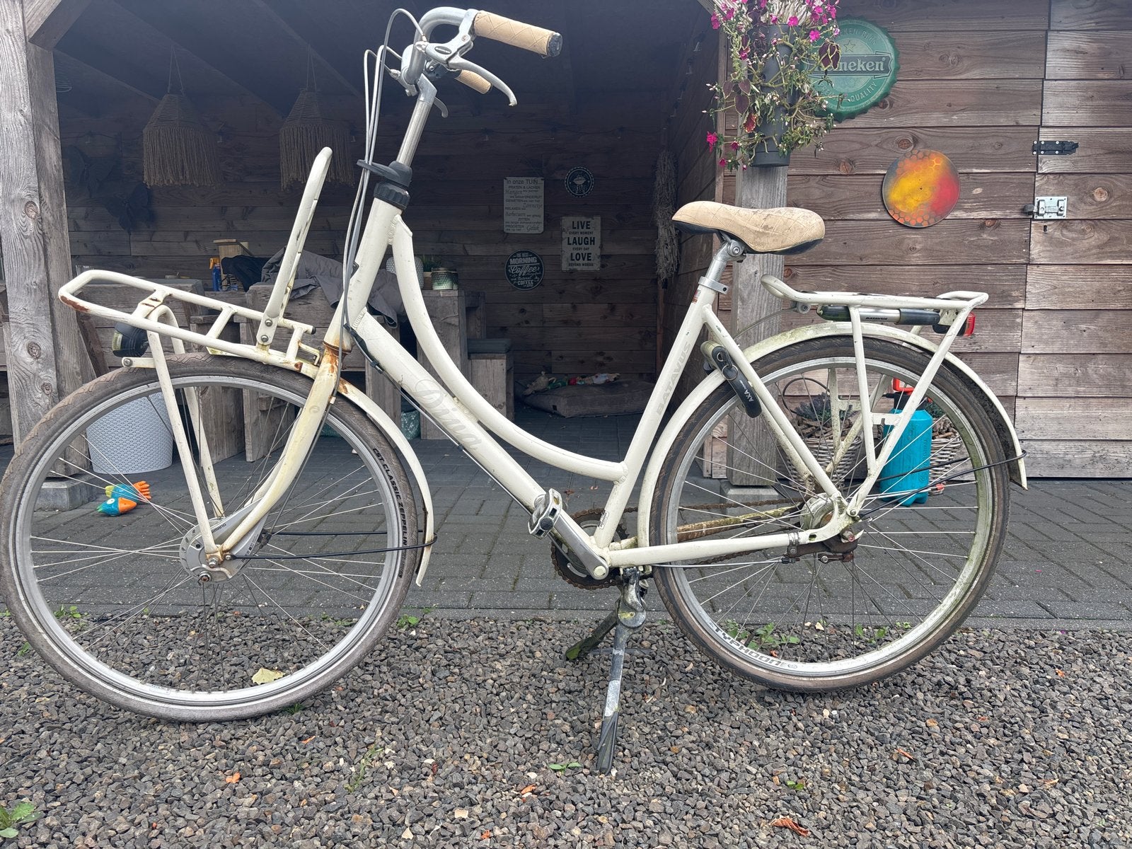Diva damesfiets opknapper - Ideaal voor handige klusser!, Terugtraprem, 50 tot 53 cm, Ophalen, Overige merken
