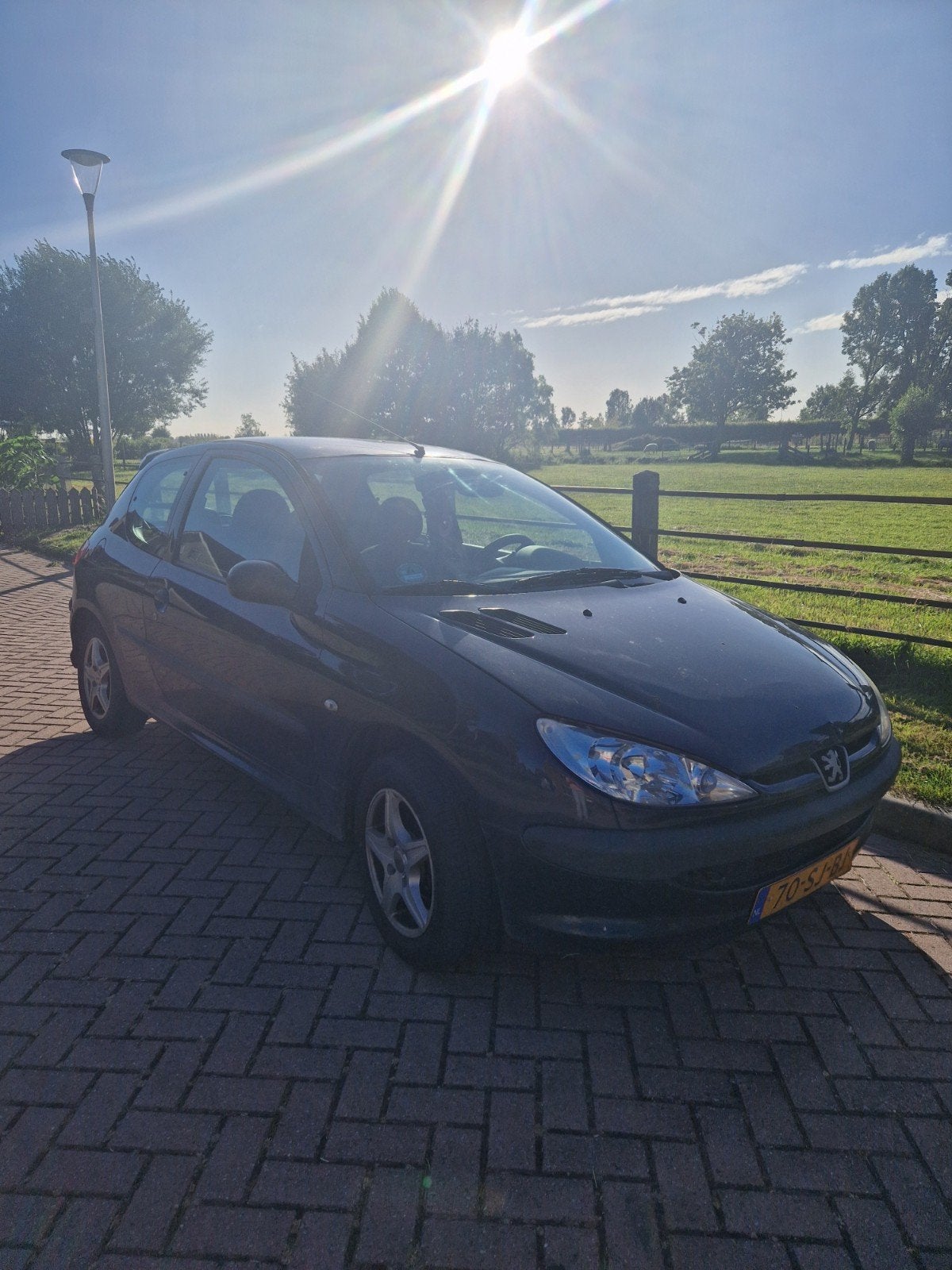 Peugeot 206 1.4 3D 2006 Zwart, Ophalen of Verzenden