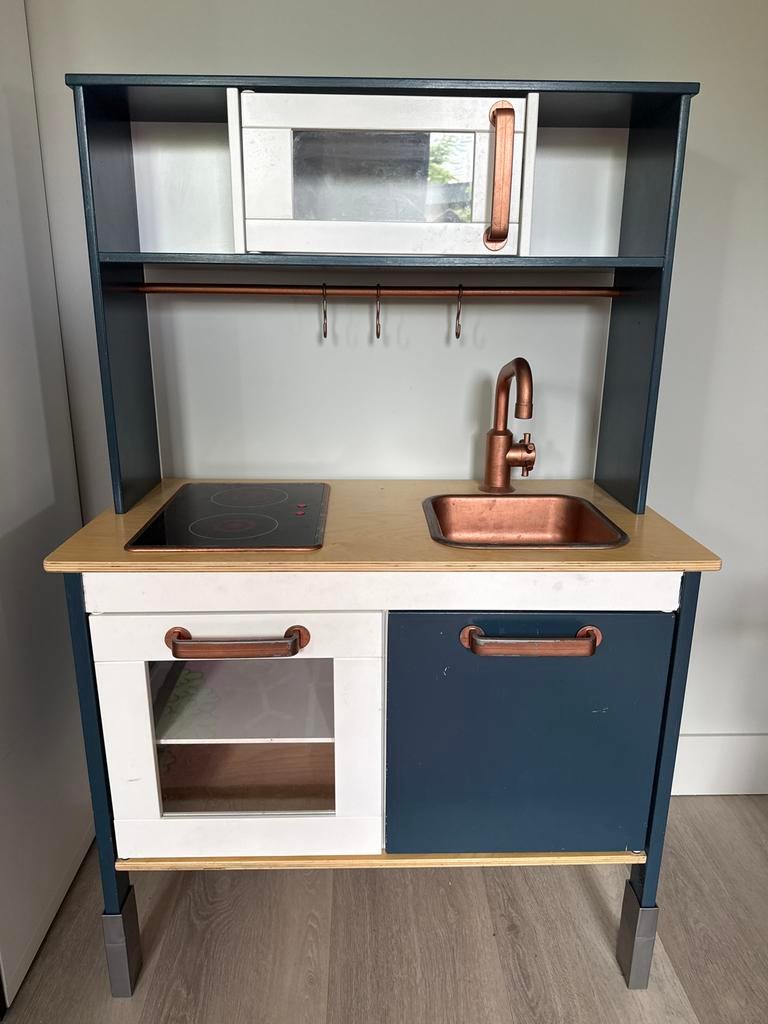 IKEA Duktig Speelkeuken met koperen details, Ophalen of Verzenden, Gebruikt, Hout, Speelkeuken